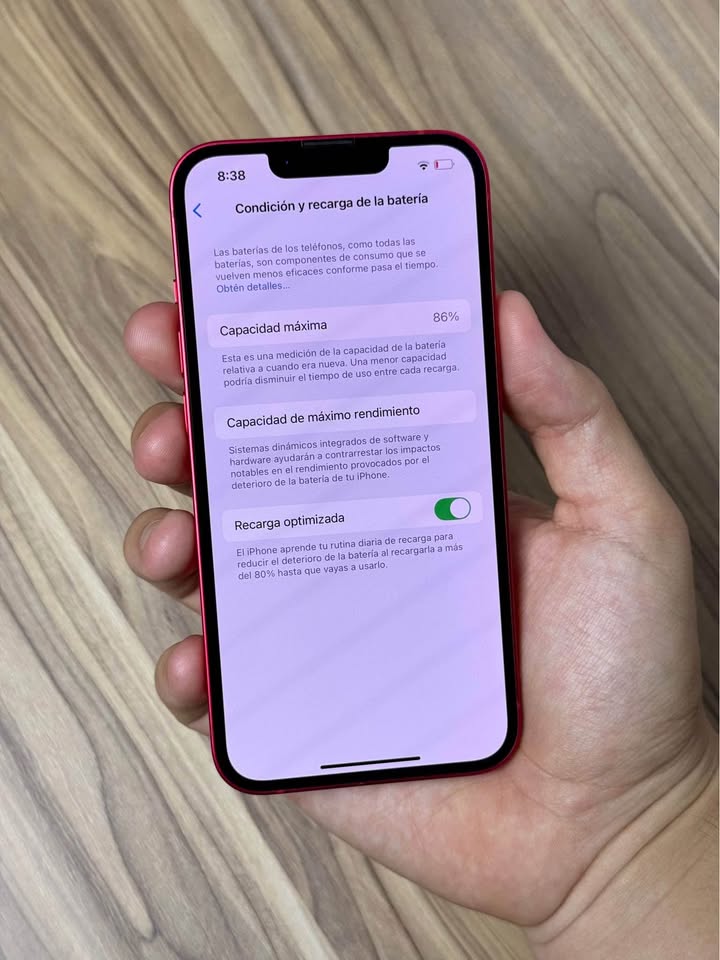 CELULAR APPLE IPHONE 14 128GB ROJO SEMINUEVO