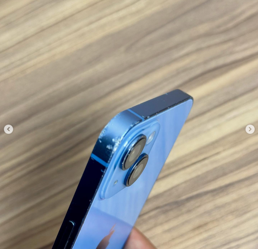 CELULAR APPLE IPHONE 14 128GB AZUL (con detalles)