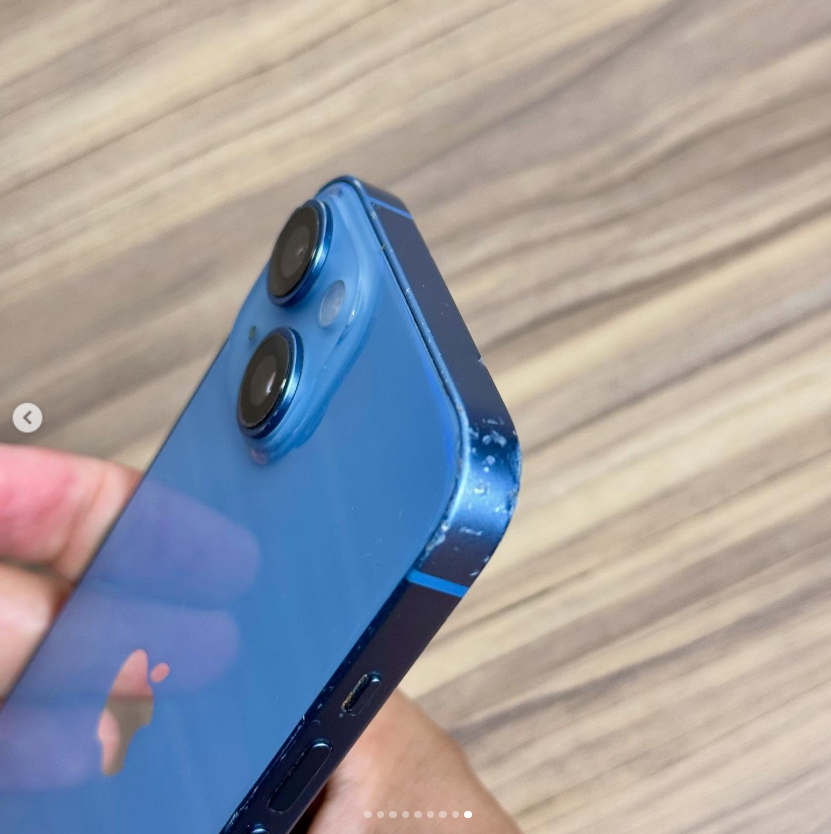 CELULAR APPLE IPHONE 14 128GB AZUL (con detalles)