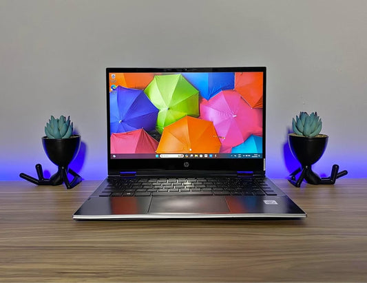 Laptop HP PAVILION 2 en 1, 8 de RAM y 128 M.2 NVMe SSD PANTALLA TÁCTIL 360